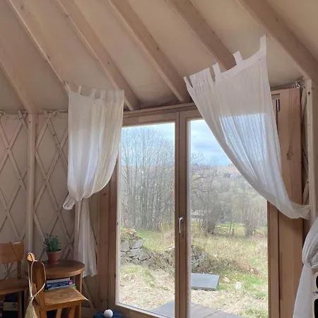 Black Yurt Chromiec Campo de lujo *